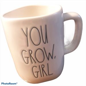 Rae Dunn YOU GROW, GIRL Double Sided Mug 🌵